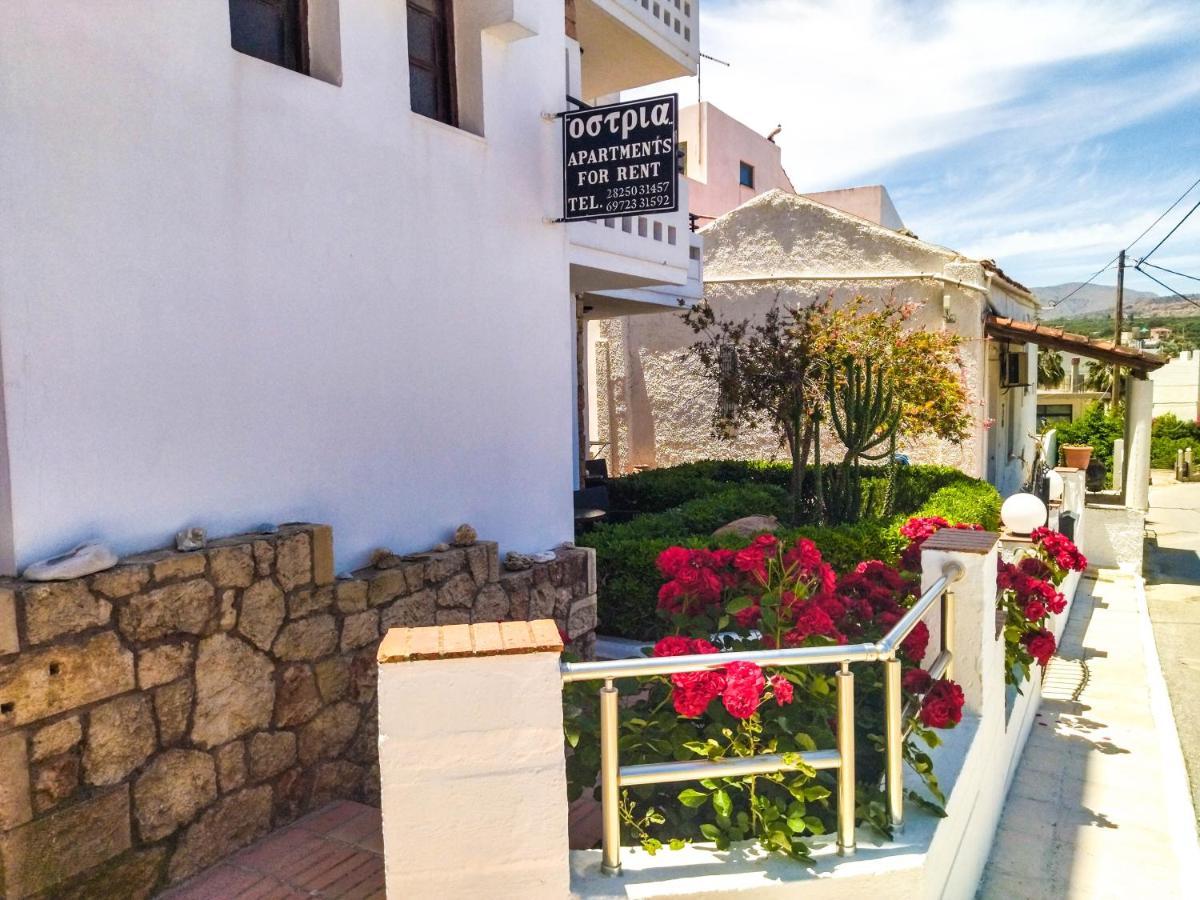 Ostria Apartments Kalives Kalyves Dış mekan fotoğraf